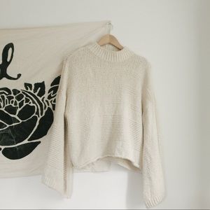 White/cream Topshop Sweater